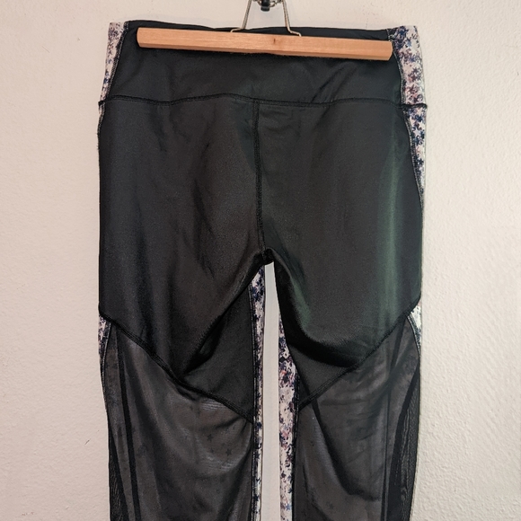 Victoria's Secret Star Purple Mesh Leggings - Picture 6 of 9